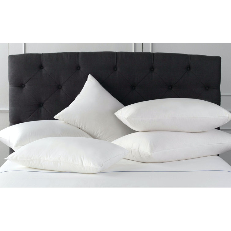 Valletto Luxe European Goose Down Medium Support Queen Pillow
