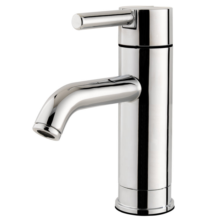 Contempra Modern Polished Chrome Single Control Bathroom Faucet