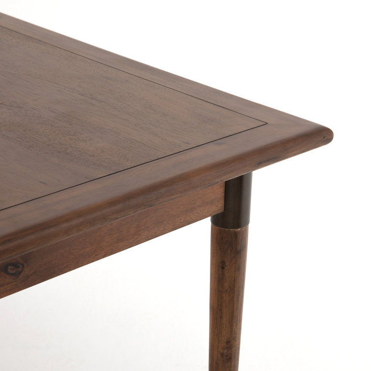 Scandinavian Inspired Extendable Dining Table in Classic Brown