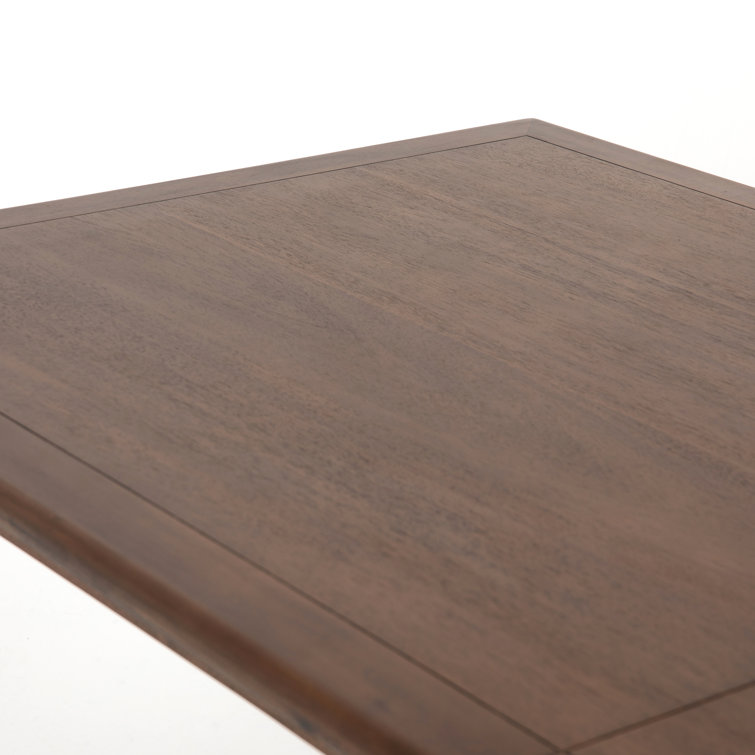 Scandinavian Inspired Extendable Dining Table in Classic Brown