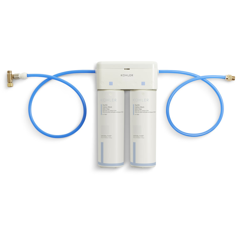 Kohler Aquifer Double Cartridge Under-Sink Water Filtration System