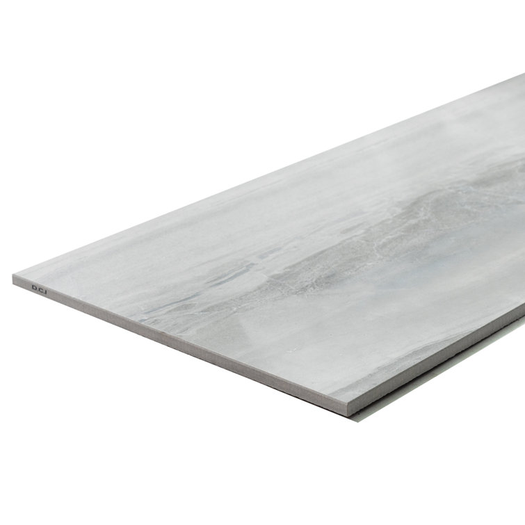 Alaska Gray Large Format Glossy Porcelain Rectangle Tile