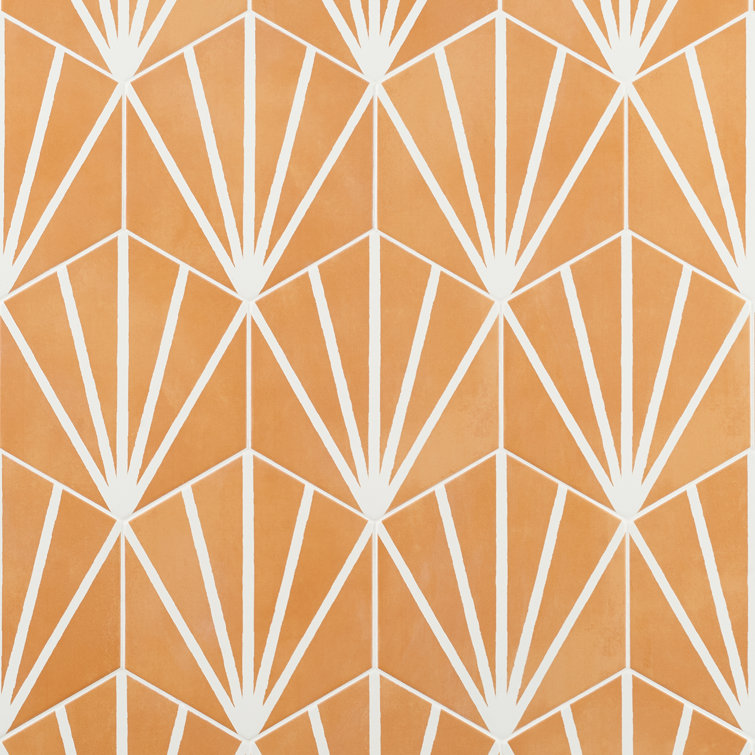 GeoHex Deco 8" Hexagon Matte Porcelain Floor and Wall Tile (9.03 Sq. Ft. / Case)