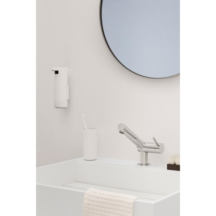 Polished Stainless Steel Wall Mounted Soap Dispenser