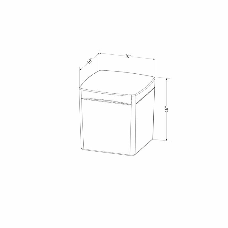Dalya Dark Gray Square Outdoor Polyethylene Side Table