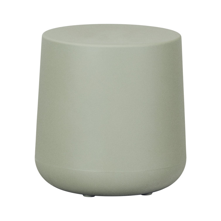 Dalya 15.75'' Sage Green Polyethylene Outdoor Side Table