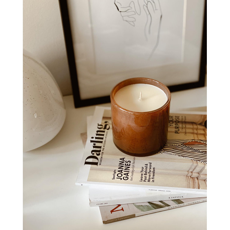 Warm Spicy Black Vanilla 6 oz Soy Jar Candle