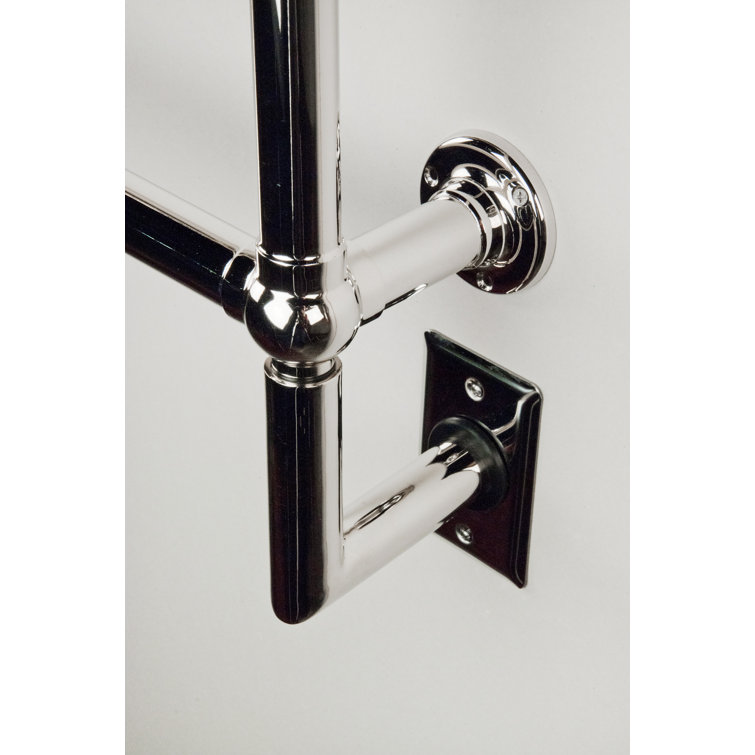 Polished Nickel Traditional Wall Mounted Electric Towel Warmer