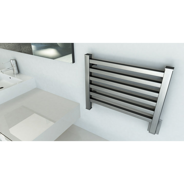 Polished Nickel Wall Mounted Stainless Steel Towel Warmer