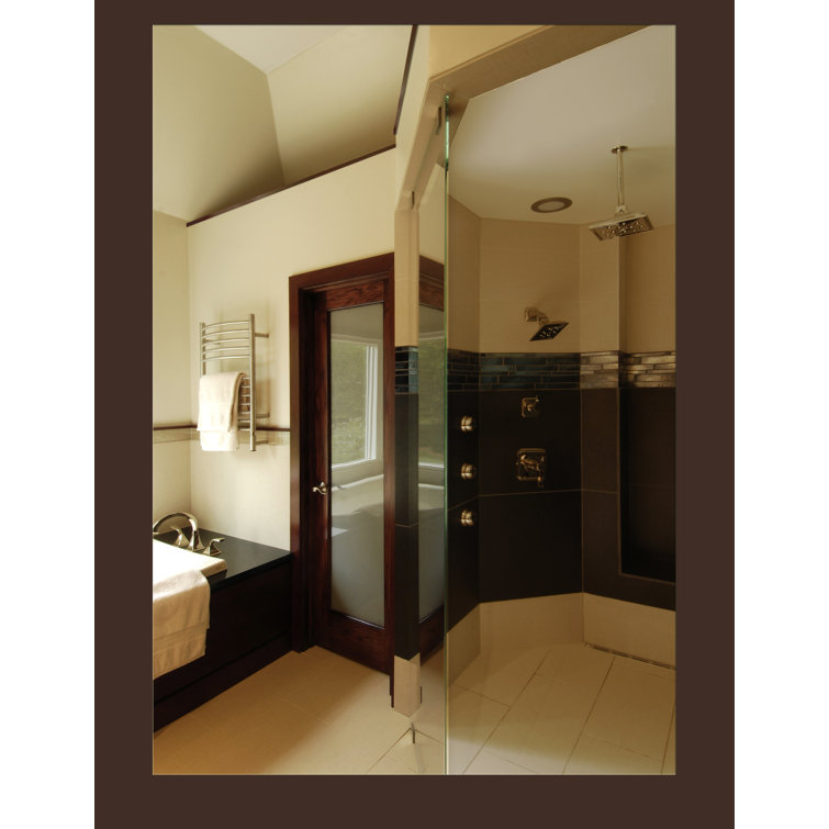 Polished Nickel 31" Wall Mounted Stainless Steel Towel Warmer