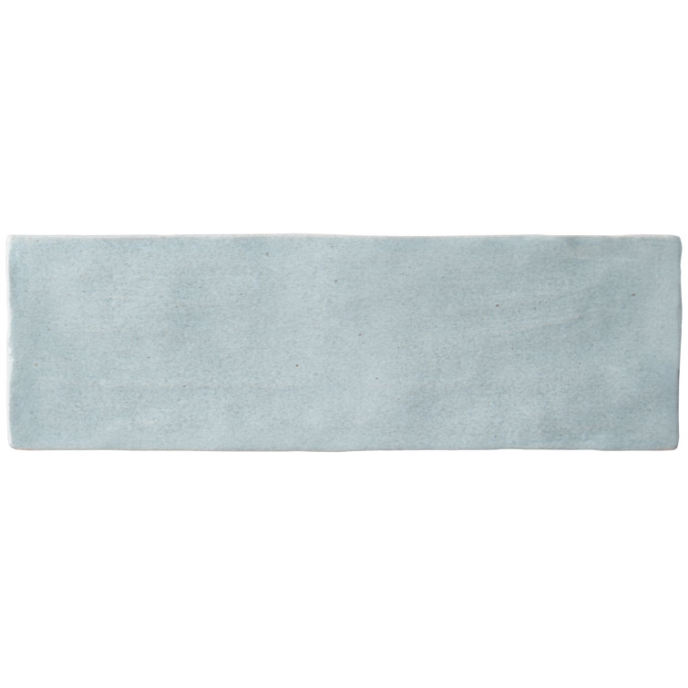 Karma Turquoise 3 in. x 8 in. Polished Ceramic Wall Tile (36 pieces 5.38 Sq. Ft. / Case)