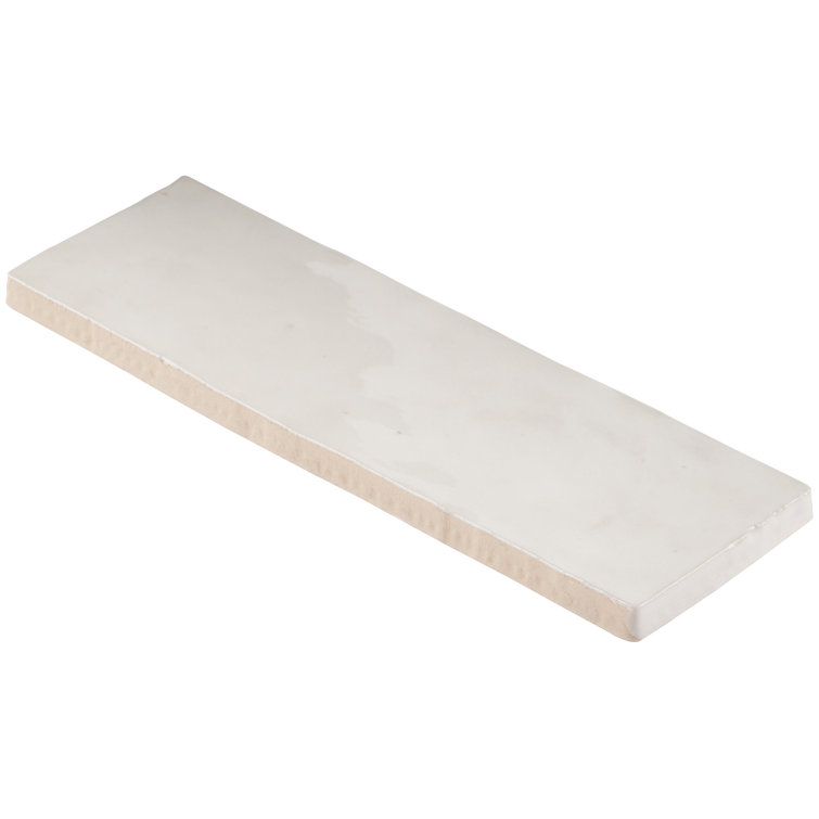 Kingston White 3" x 8" Glazed Ceramic Subway Wall Tile