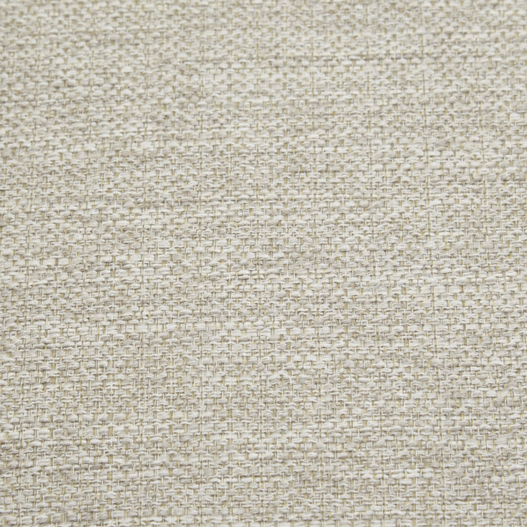 Elegant Beige Handcrafted Wood Accent Chair with Button Tufted Back