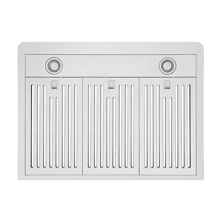 36-Inch Stainless Steel Under Cabinet Range Hood with LED Lights