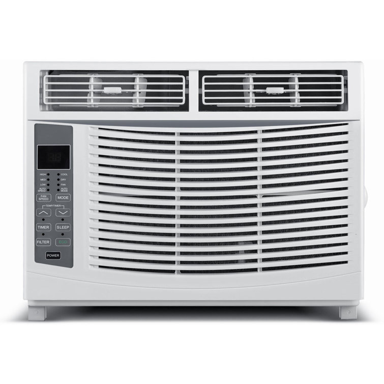 Arctic Wind 6000 BTU White Window Air Conditioner with Remote