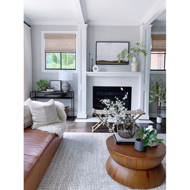 Ivory Elegance Hand-Woven Flatweave 3' x 5' Wool-Viscose Blend Rug