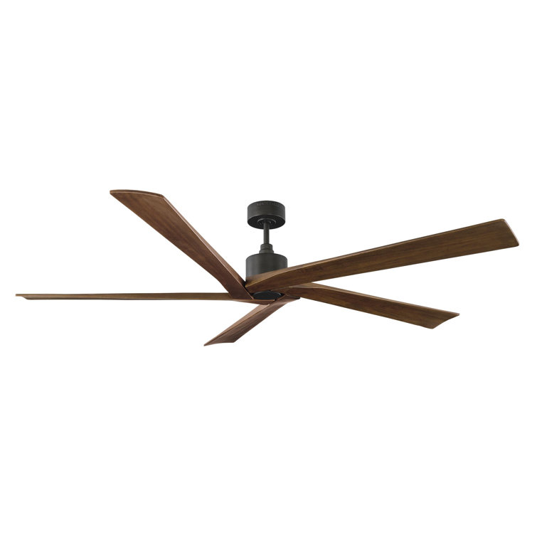 Aged Pewter 56" Aspen Energy-Efficient Ceiling Fan with Remote