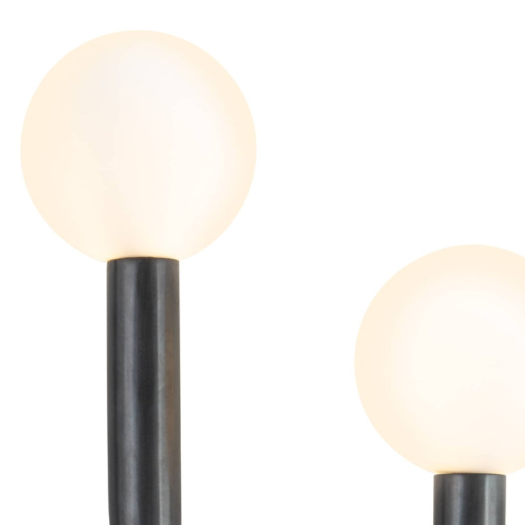 Dual Glow Dimmable Oil-Rubbed Bronze Brass Sconce