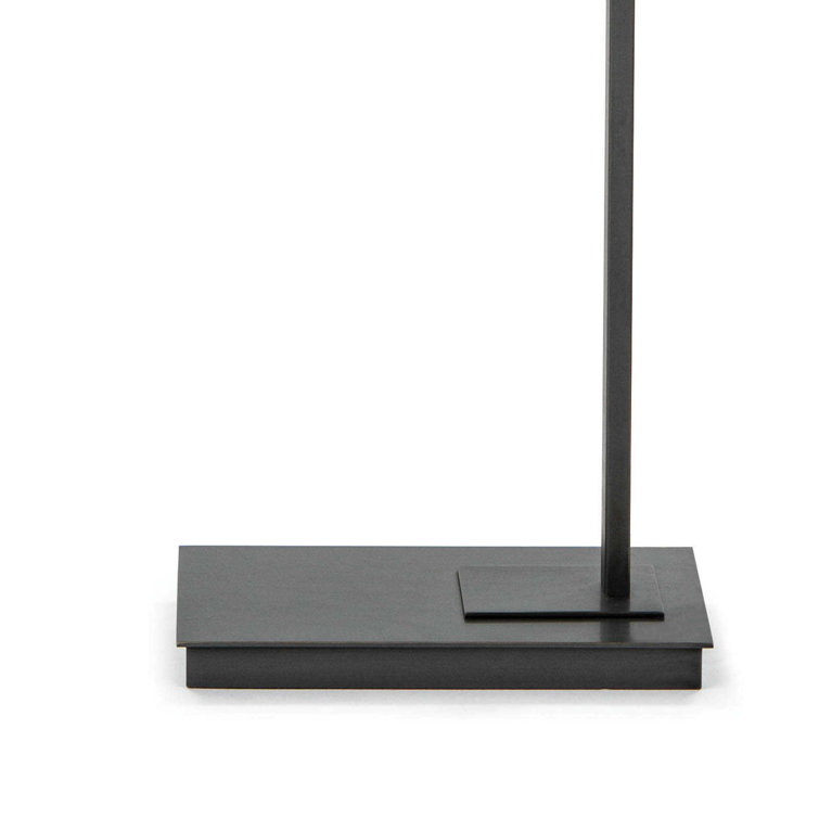 Arcadian Adjustable Oil-Rubbed Bronze Arc Floor Lamp with Metal Shade