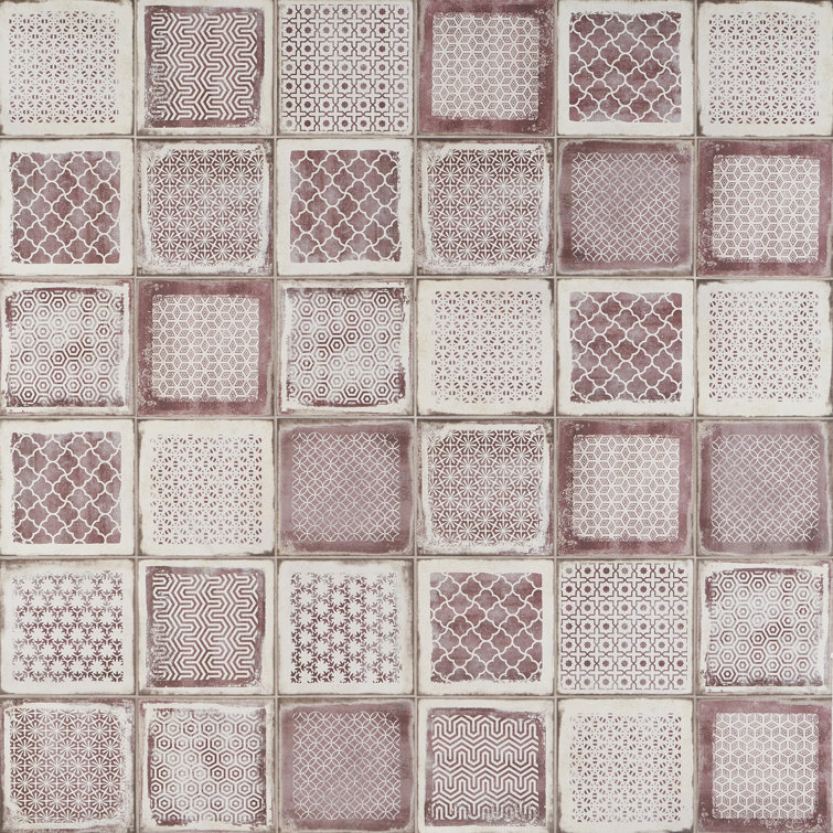 Coronado 8" x 8" Matte Pink Porcelain Wall & Floor Tile