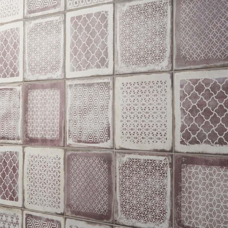 Coronado 8" x 8" Matte Pink Porcelain Wall & Floor Tile