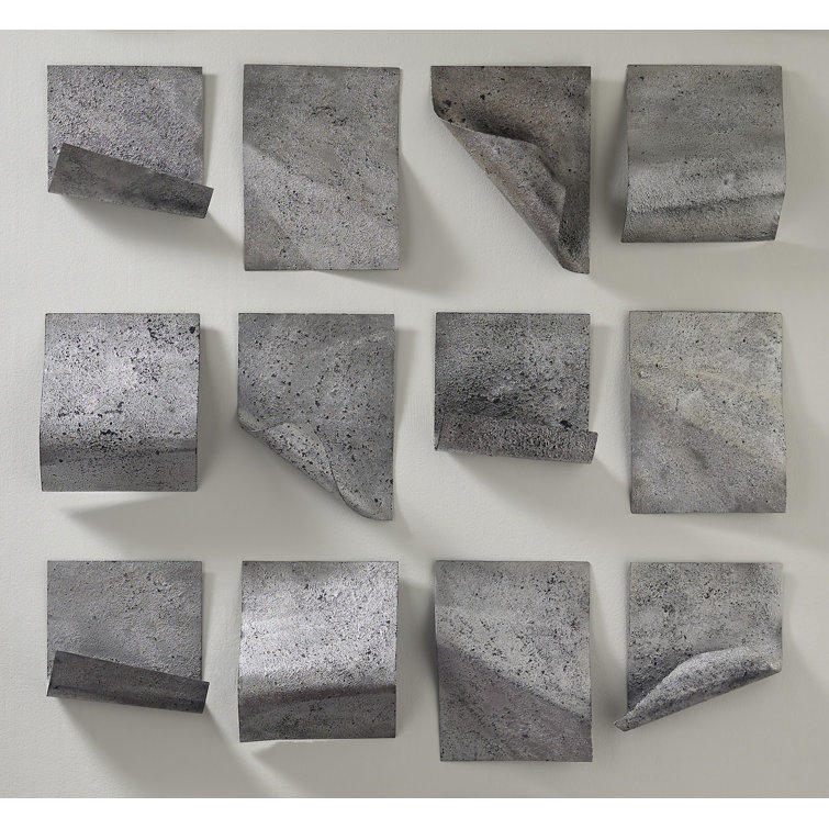 Antique Iron Matte Lacquer Wall Décor Tile