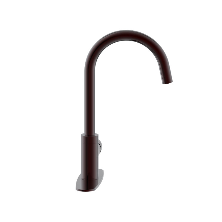 Oil Rubbed Bronze High Arc Single Handle Kitchen Faucet