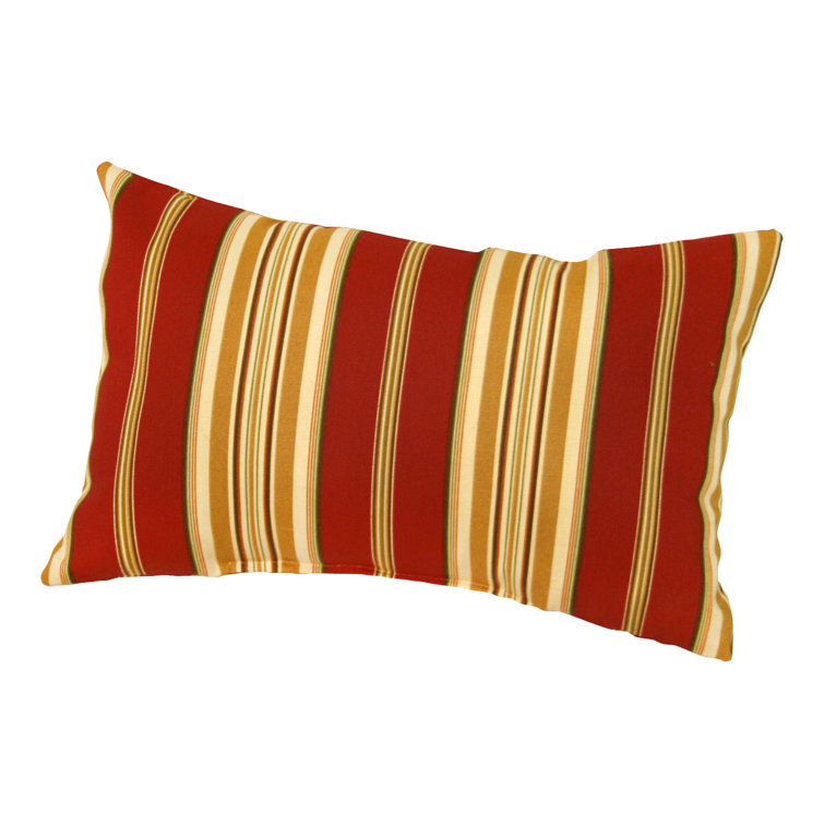 Roma Stripe Rectangular Outdoor Throw Pillows Set
