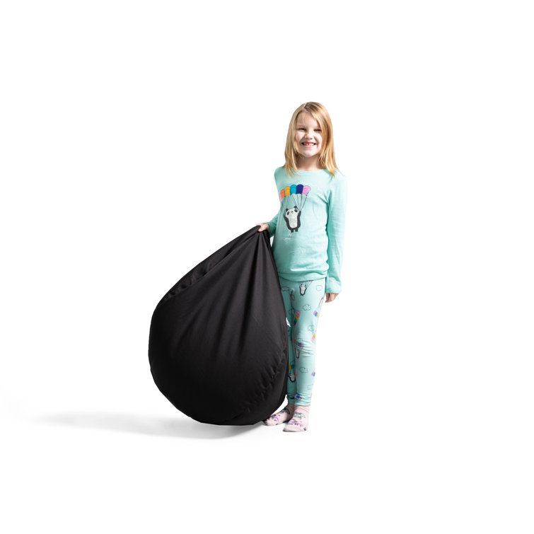 Spicy Lime Polyester Blend Classic Bean Bag Chair