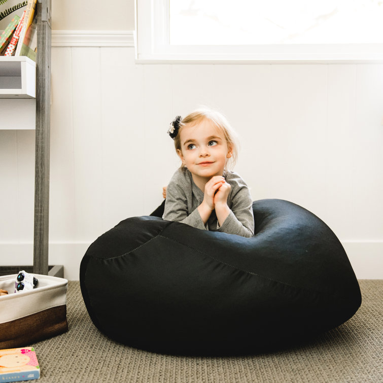 Spicy Lime Polyester Blend Classic Bean Bag Chair