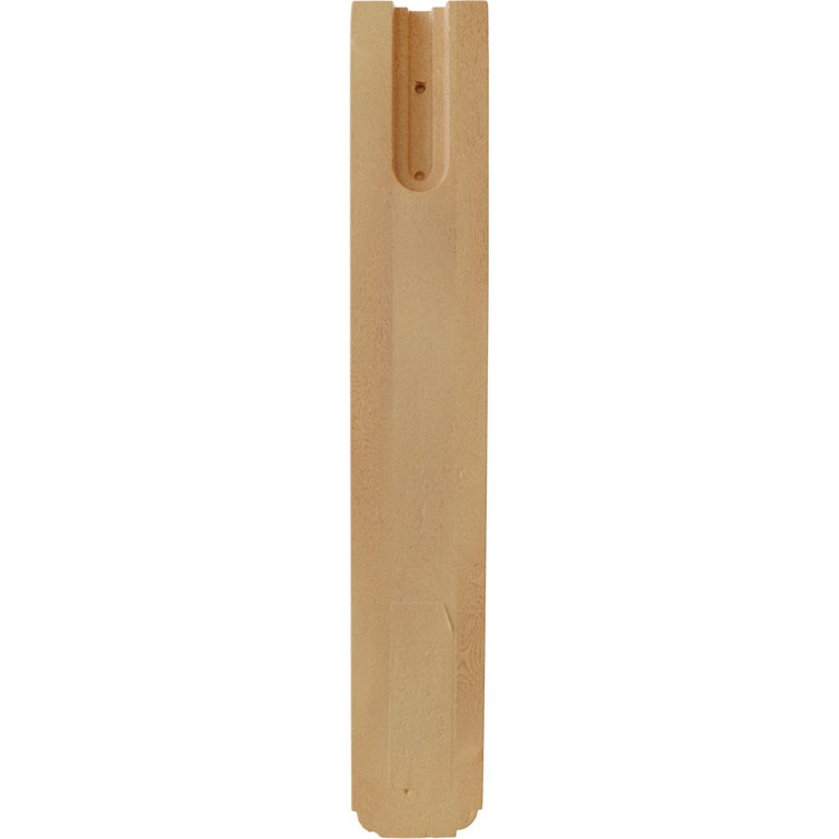 Red Oak 10.5" Hand-Carved Wood Corbel Bracket