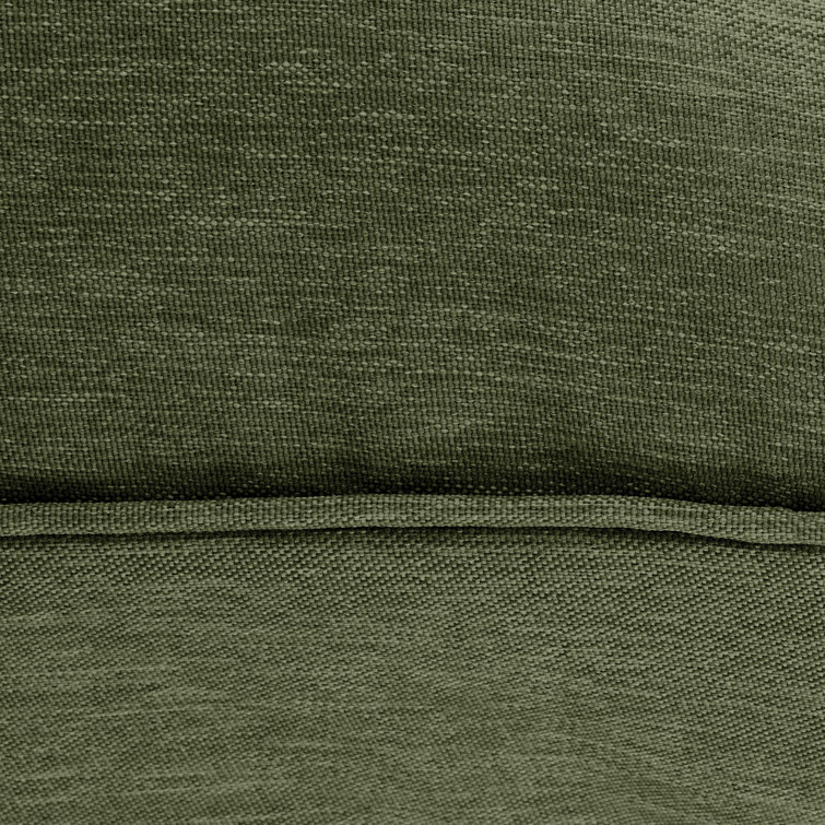 Heather Fern Green Polyester Outdoor Lounge Chair Cushion