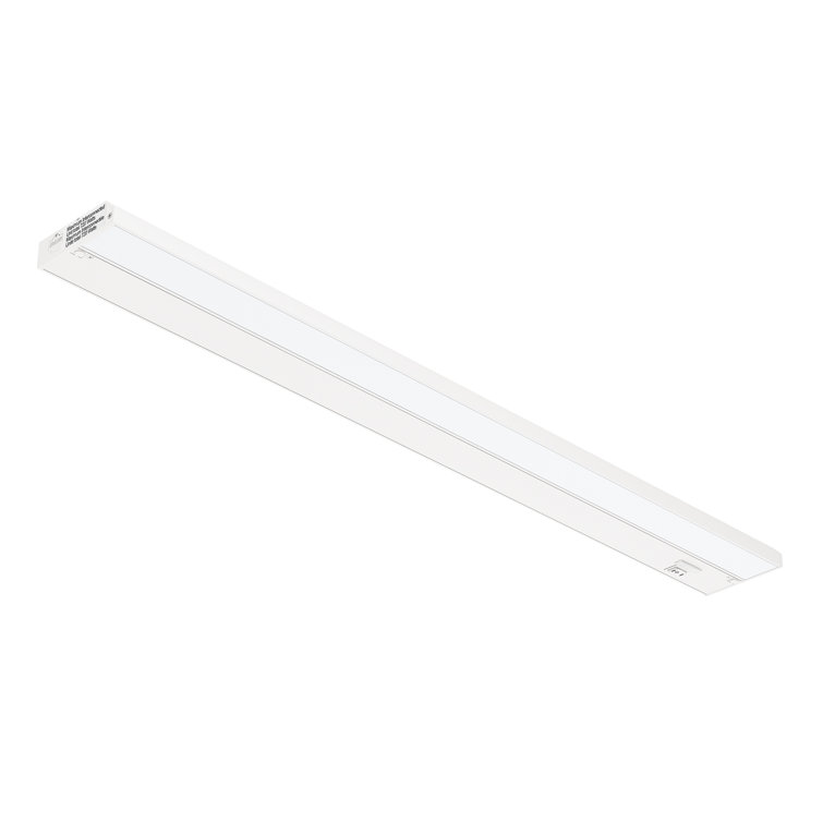 Inlight 32-inch White Aluminum Dimmable LED Under Cabinet Light