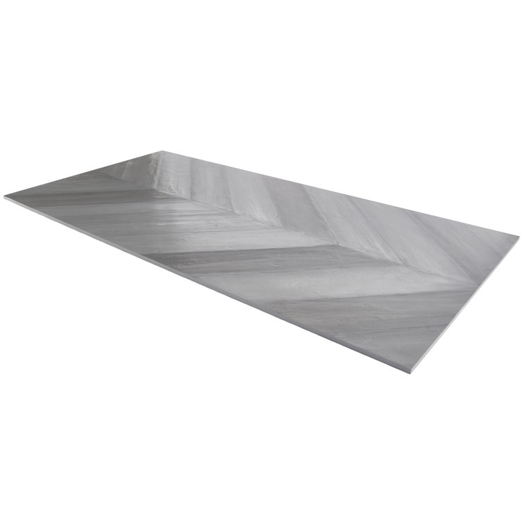 Nord 24" x 48" Gray Porcelain Stone Look Tile