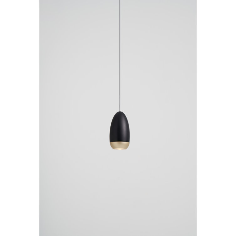 Champagne Gold Mini Aluminum LED Pendant Light