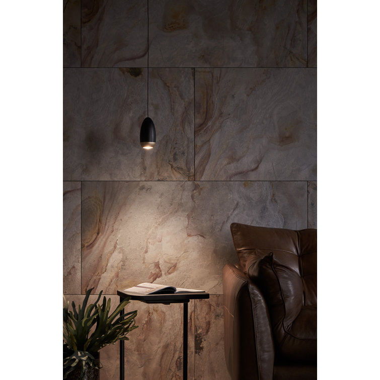 Champagne Gold Mini Aluminum LED Pendant Light