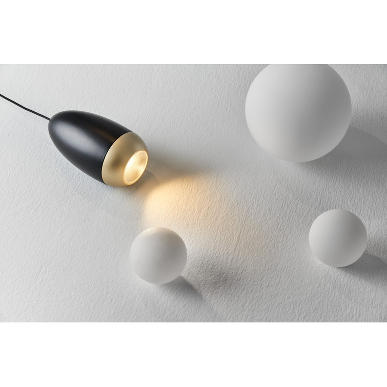 Champagne Gold Mini Aluminum LED Pendant Light