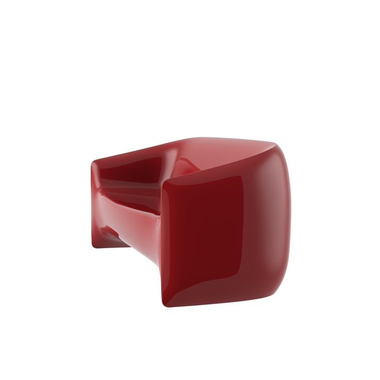 Red High-Grade Polyethylene Indoor/Outdoor Sofa