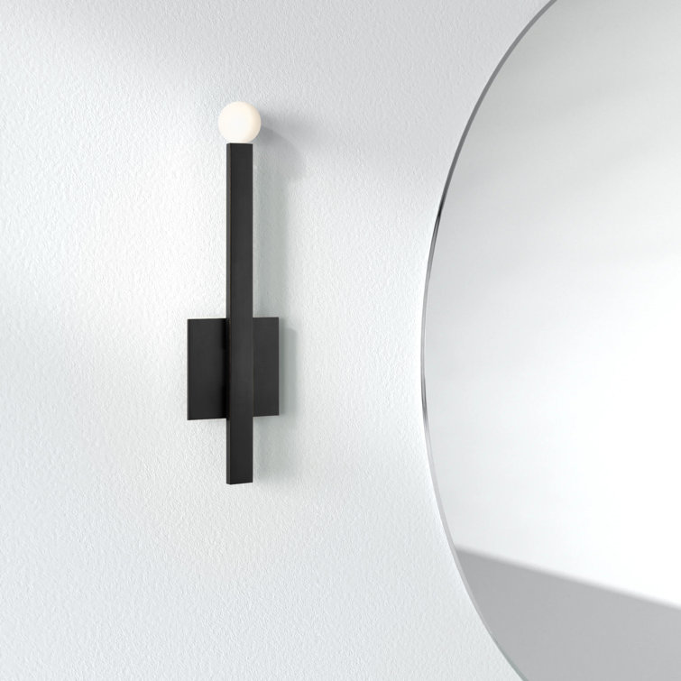 Old Bronze Single Light Dimmable Wall Sconce