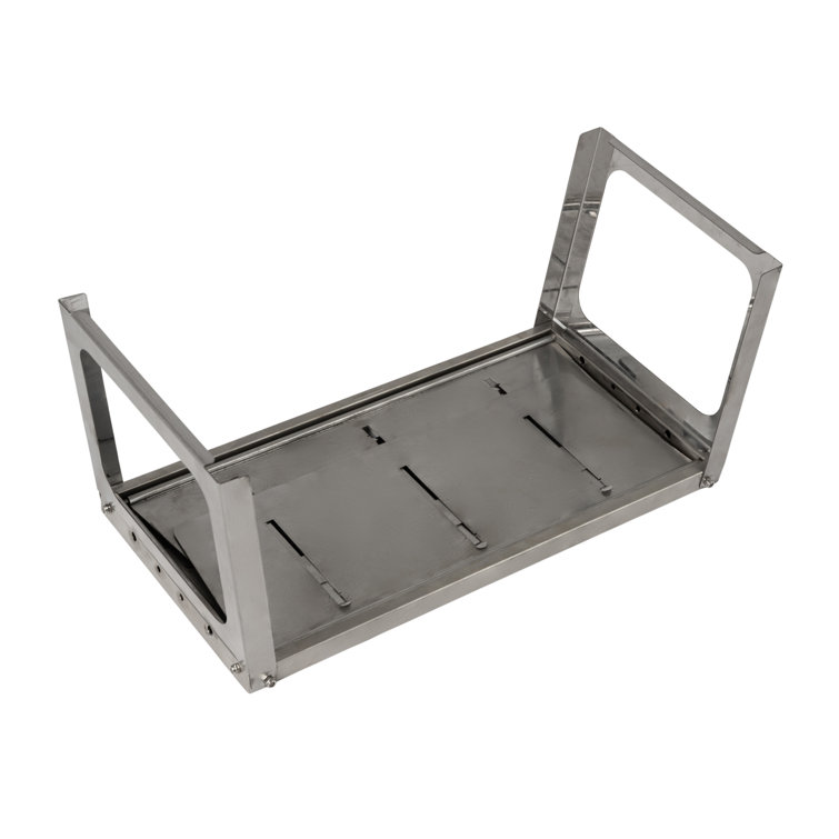 Compact Charcoal Stainless Steel Foldaway Grill