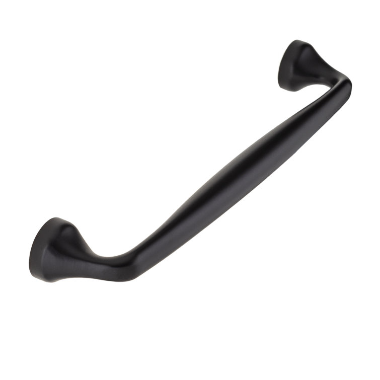Mason Matte Black 4-1/4" Bar Drawer Pull with Mounting Hardware