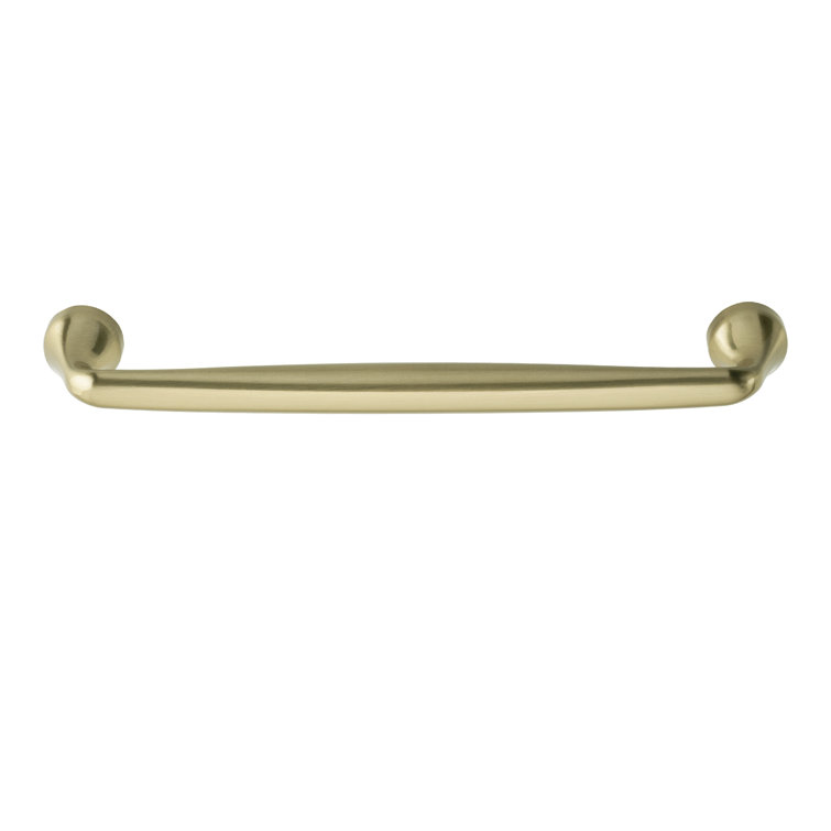 Mason Satin Brass 5" Bar Pull with Mounting Hardware