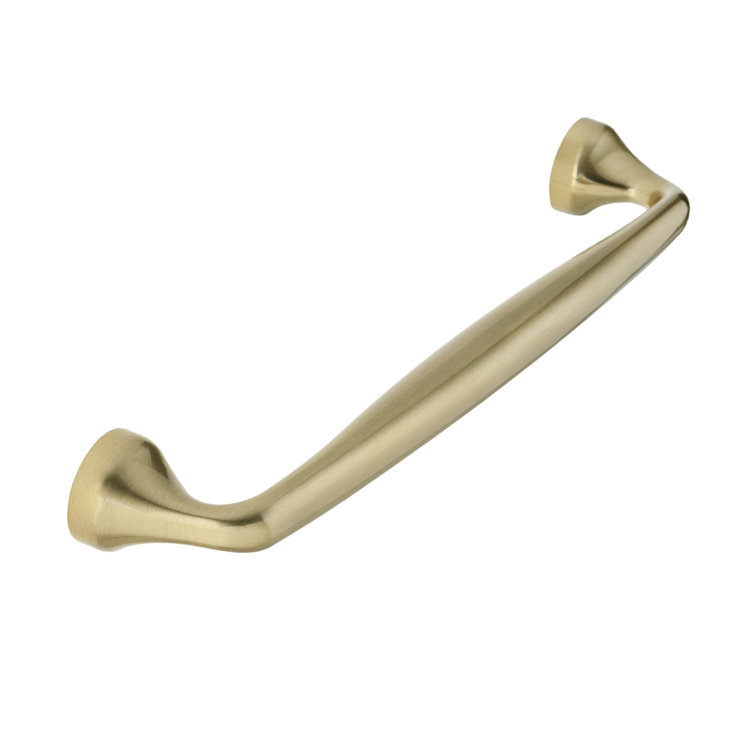 Mason Satin Brass 5" Bar Pull with Mounting Hardware