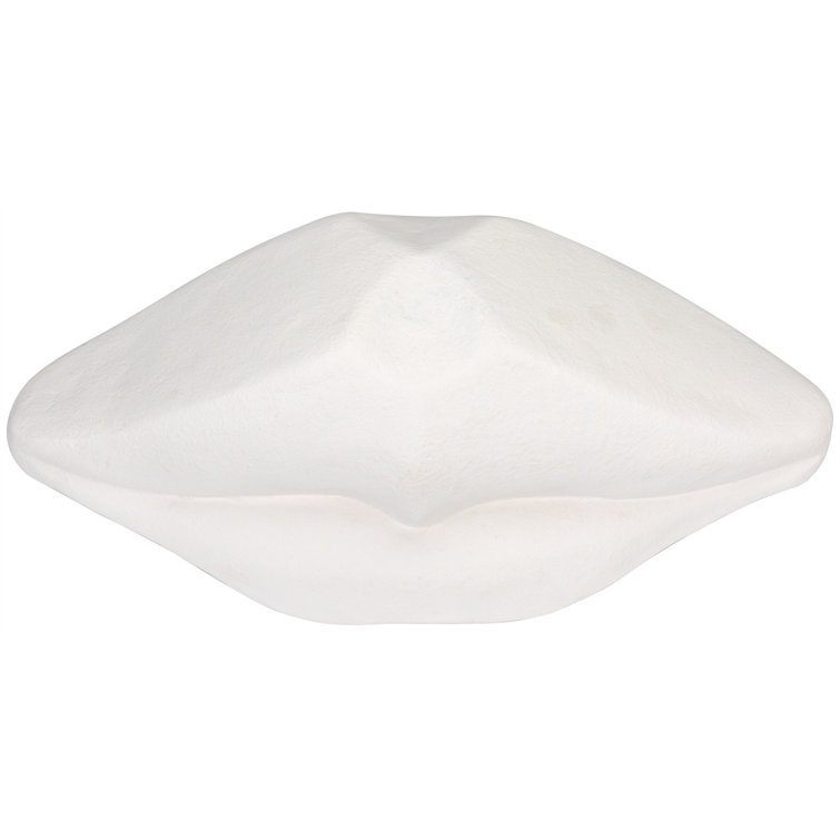 Curvy Contemporary Natural Wood Finish Statue