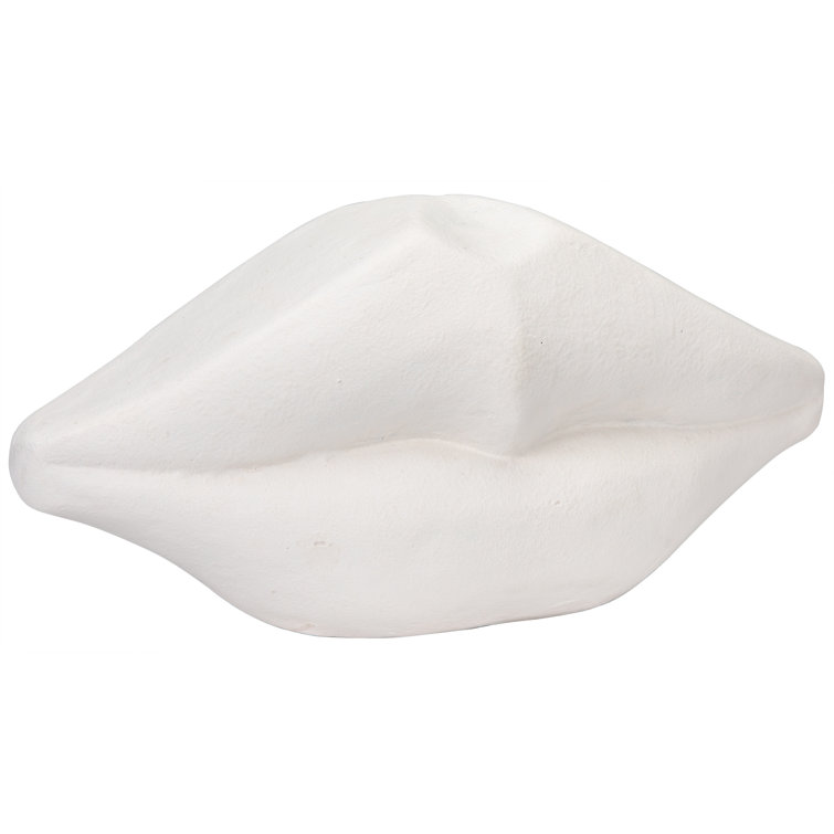 Curvy Contemporary Natural Wood Finish Statue