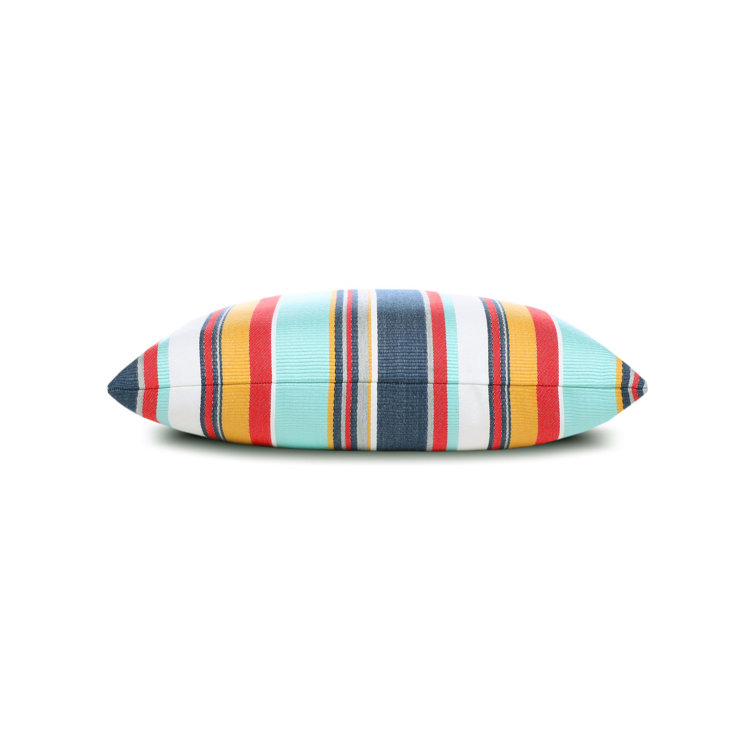 Sicily Stripe Sunbrella Square Indoor/Outdoor Pillow