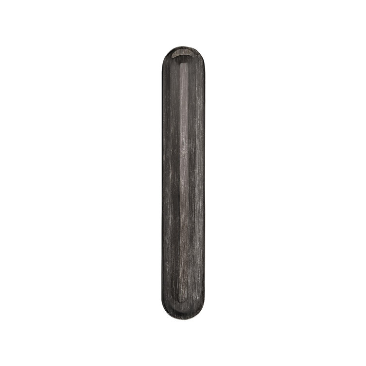 Polished Nickel Modern Bar Pull with Mounting Hardware