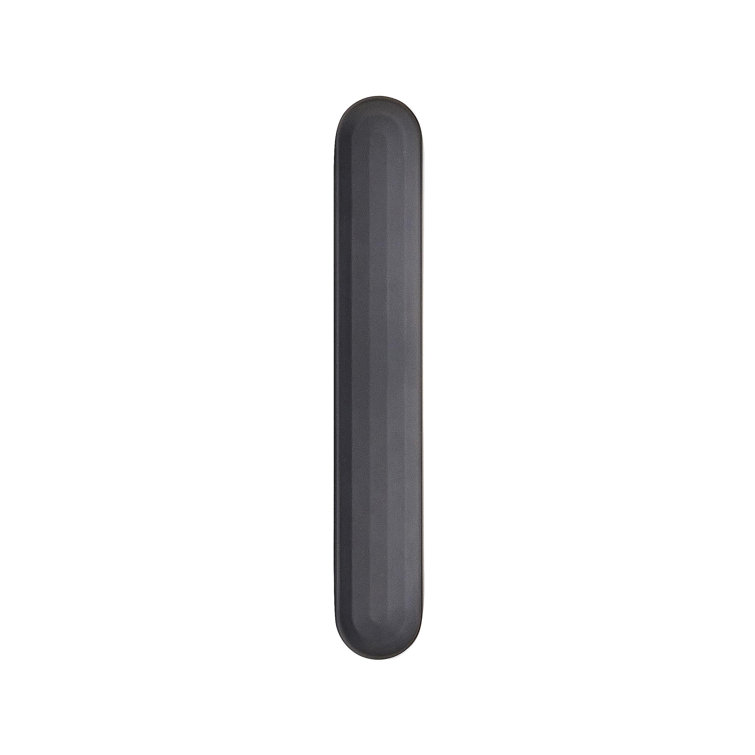 Matte Black Modern Bar Cabinet Pull with Mounting Hardware