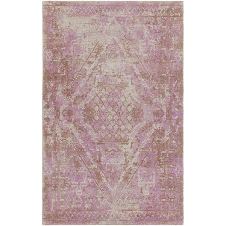 Hand-Tufted Multicolor Wool 5' x 7' Rectangular Rug
