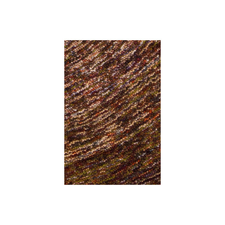 Hand-Tufted Galaxy Green 5' x 7'6" Wool Area Rug